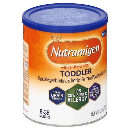 Image for Nutramigen Infant & Toddler Formula Powder with Iron, Hypoallergenic,12.6oz from FOX DRUG STORE - Selma